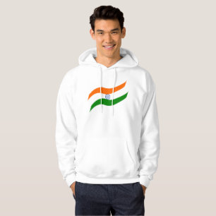 Indische golvende vlag hoodie
