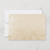 Indische hindu Wedding Invitation RSVP (Achterkant)