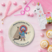 Indische hoofdkrant van Birthday Bord (Feest)