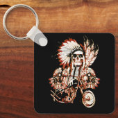 Indische hoofdmachinekamer sleutelhanger (Voorkant)