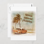  Indische hores strand scene Briefkaart (Voorkant / Achterkant)