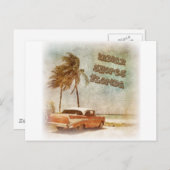  Indische hores strand scene Briefkaart (Voorkant / Achterkant)