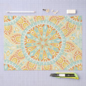 Indische Kaleidoscoop Art Tissuepapier (Craft)