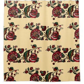 Indische katoenen Chintz stof Douchegordijn