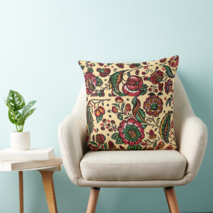 Indische katoenen Chintz stof Kussen