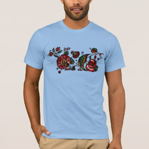 Indische katoenen Chintz stof T-shirt