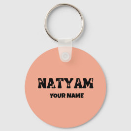 Indische klassieke dansers custom gift sleutelhanger