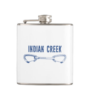 Indische kreeftenklimming heupfles