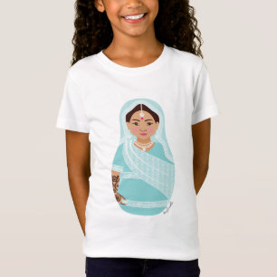 Indische Matryoshka Girls' T-Shirt