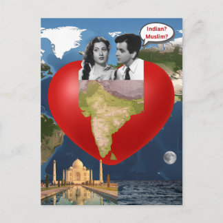 Indische moslim briefkaart