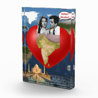 Indische moslim fotoblokken