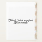 Indische moslim planner (Achterkant)