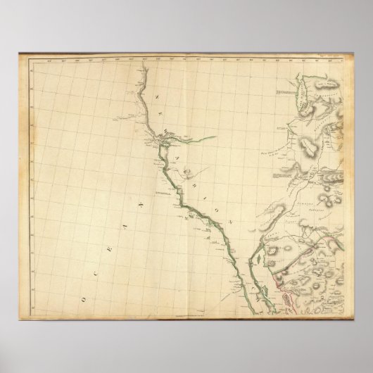 Indische nederzettingen Californië Poster (Voorkant)