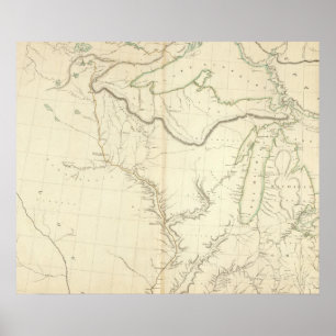 Indische nederzettingen in Noord-Amerika 4 Poster