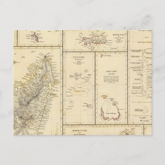 Indische Oceaan Briefkaart (Voorkant)