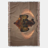 Indische olifant deken (Voorkant Verticaal)