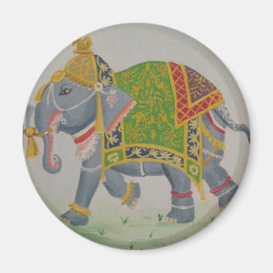 Indische olifant Magnet Magneet