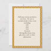 Indische olifant met rode doek kaart (Achterkant)