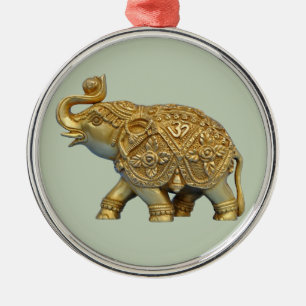 Indische olifant metalen ornament