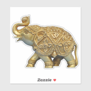 Indische olifant-sticker sticker