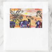 Indische olifant Stickers (Tas)