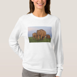 Indische Olifanten in de Graslanden T-shirt