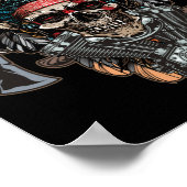 Indische oppermotorfiets poster (Hoek)