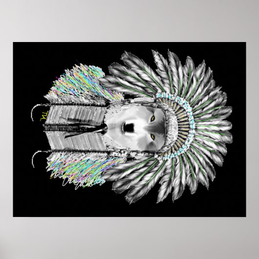 Indische opperwolf poster (Voorkant)