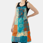 Indische patchwork, naadloze achtergrond. schort (Insitu)