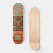 Indische patronen skateboard (Voorkant)