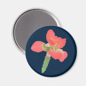 Indische penseel magneet (Voorkant / Achterkant)