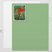 Indische penseelschildering - Oorspronkelijke blow (Voorkant / Achterkant)