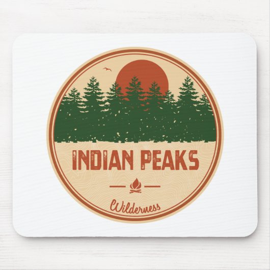 Indische pieken Wilderness Colorado Muismat (Voorkant)