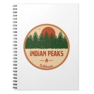 Indische pieken Wilderness Colorado Notitieboek