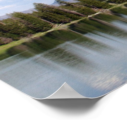 Indische Pond Poster (Hoek)