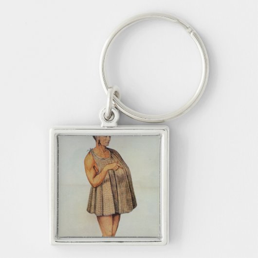 Indische priester sleutelhanger (Voorkant)