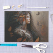 Indische prinses tissuepapier (Craft)