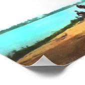 Indische rivier, Florida Poster (Hoek)