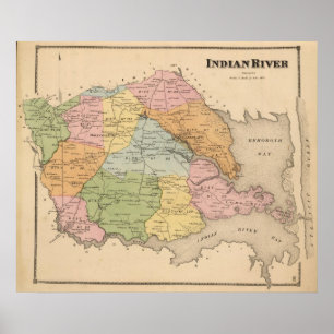 Indische rivier poster