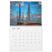Indische rivierbrug kalender (Mar 2026)
