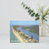 Indische Rocks Beach, Florida, strandscène Briefkaart (Staand voorkant)