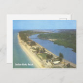 Indische Rocks Beach, Florida, strandscène Briefkaart (Voorkant / Achterkant)