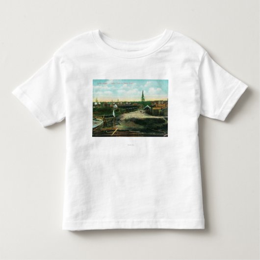 Indische stad Yukon, Anvik, AK Kinder Shirts (Voorkant)