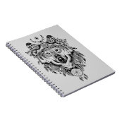 Indische stam Wolf Notitieboek (Rechterzijde)