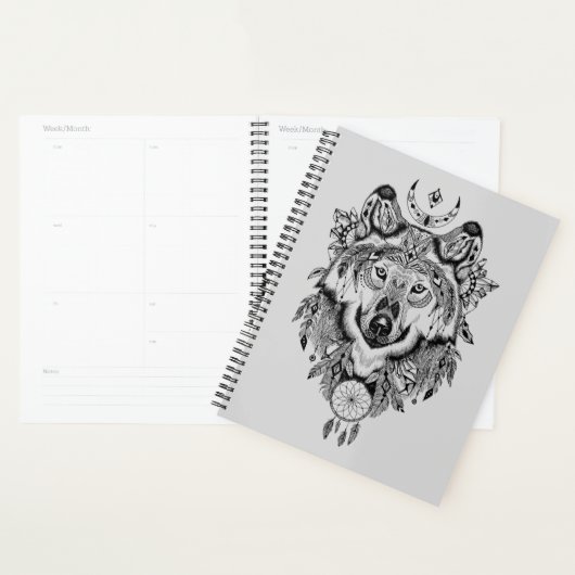 Indische stam Wolf Planner (Display)