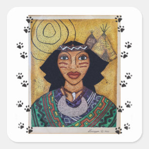 Indische sticker