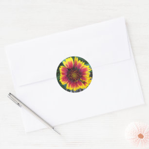 Indische sticker voor bloemen
