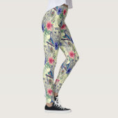  Indische stijltijgerpatroon Leggings (Rechts)