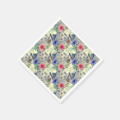 Indische stijltijgerpatroon Servet (Hoek)