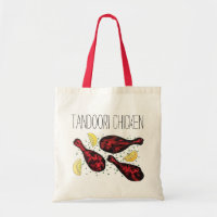 Indische Tandoori Chicken Food Illustration Art